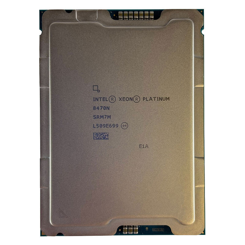 Intel Xeon Platinum 8470N Processor Front