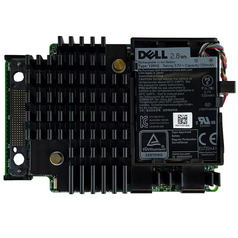 Dell PERC 10 H740P Mini Mono RAID Controller Above