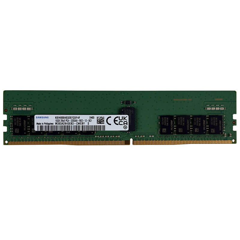 Samsung 16GB DDR4-3200MT/s ECC RDIMM Server Memory Front