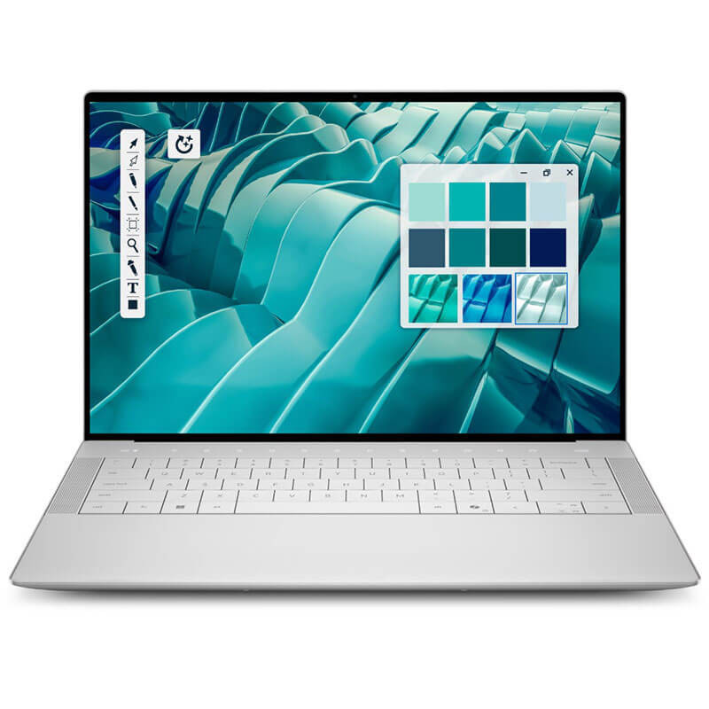 Dell XPS 14 DA14250 Laptop, Platinum, Intel Core Ultra 7 255H, 32GB RAM, 1TB SSD, 14.5" 1920x1200 WUXGA, 6GB Nvidia GeForce RTX 4050, Dell 3 YR WTY