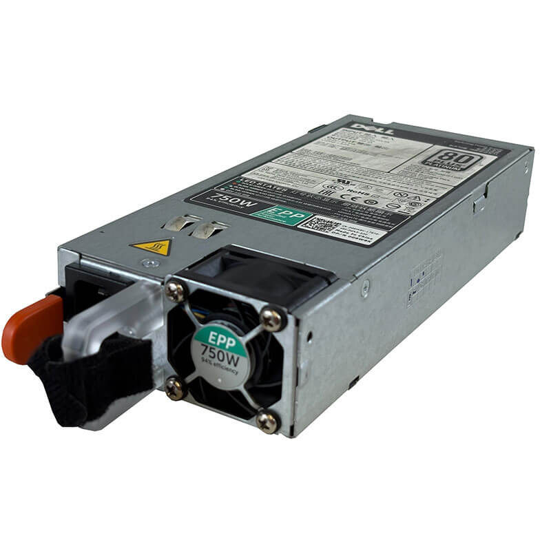 Dell 750W 80+ Platinum Hot Plug Power Supply Front