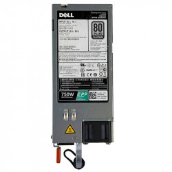 Dell 750W 80+ Platinum Hot Plug Power Supply Above
