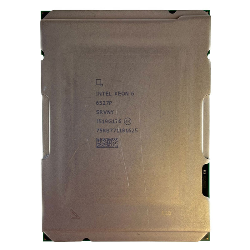 Intel Xeon 6527P Processor Front