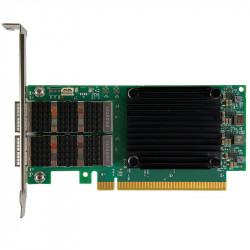 Dell / Nvidia ConnectX-6 Dx Dual-Port 100GbE QSFP56 NIC Above
