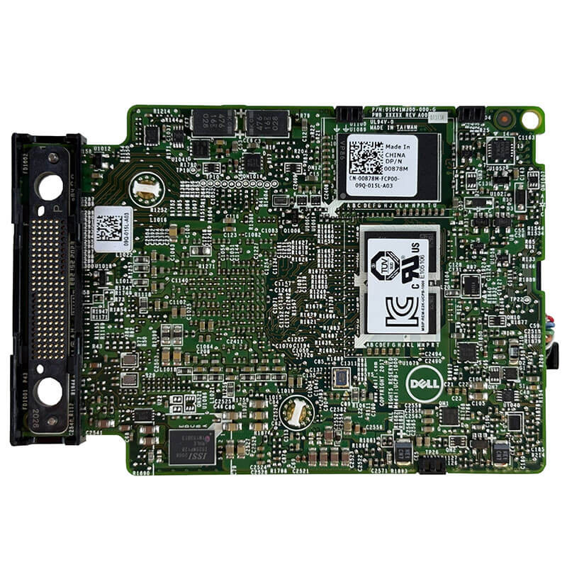Dell PERC 10 H740 Mini Mono RAID Controller Above