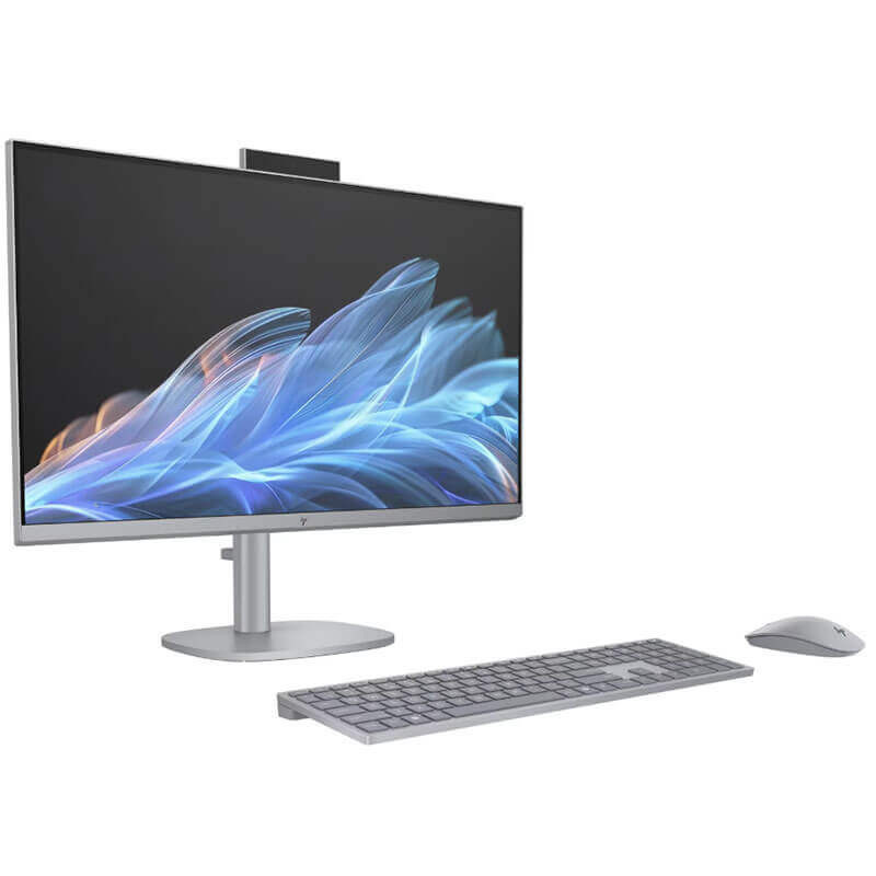 HP OmniStudio X 27-cs0000na All-in-One, Silver, Intel Core Ultra 7 155H, 32GB RAM, 2TB SSD, 27" 3840x2160 4KUHD, HP 1 YR WTY
