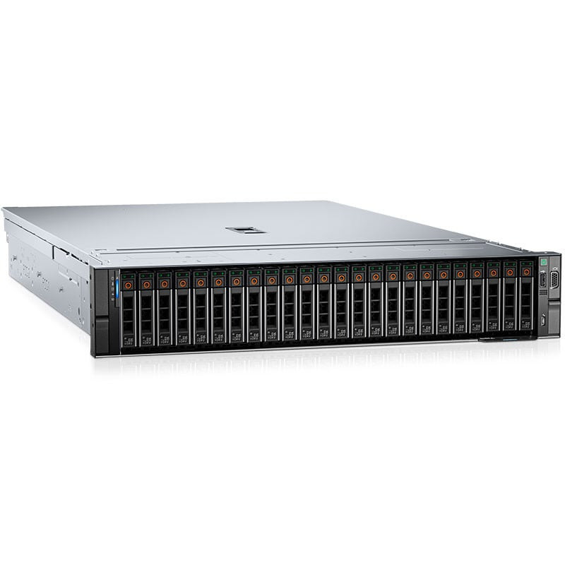 Dell PowerEdge R760 2U Rack Server, Dual-Socket, 24x2.5" Hot-Plug NVMe Bays, BOSS-N1, Dell 3YR WTY