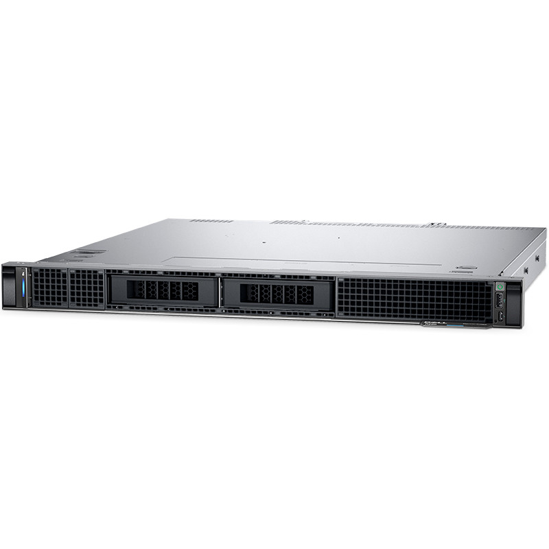 Dell PowerEdge R260 1U Rack Server, Single-Socket, 2x3.5" Cabled SATA Bays, BOSS-N1, Dell 3YR WTY