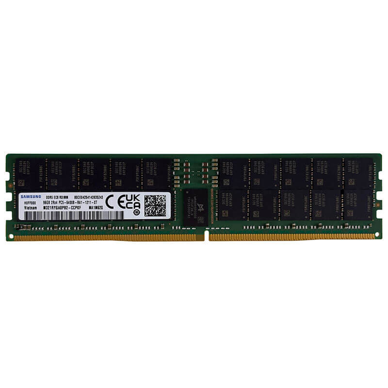 Samsung 96GB DDR5-6400MT/s ECC RDIMM Server Memory Front
