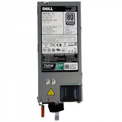 Dell 750W 80+ Platinum Hot Plug Power Supply Above