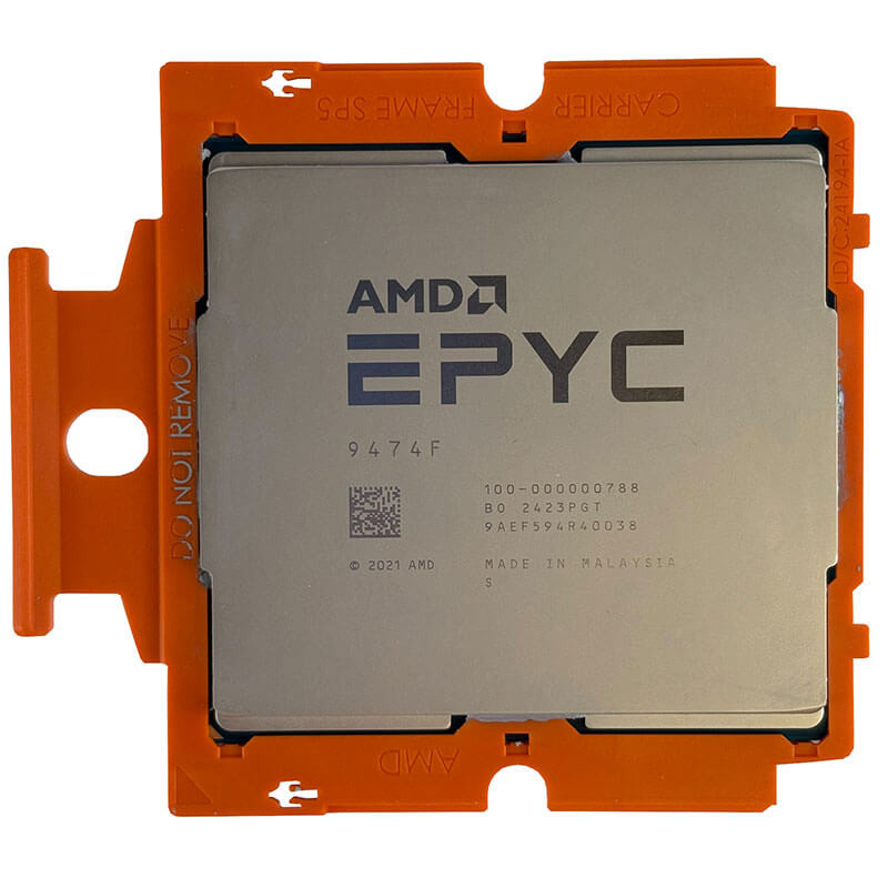AMD EPYC 9474F Processor Front