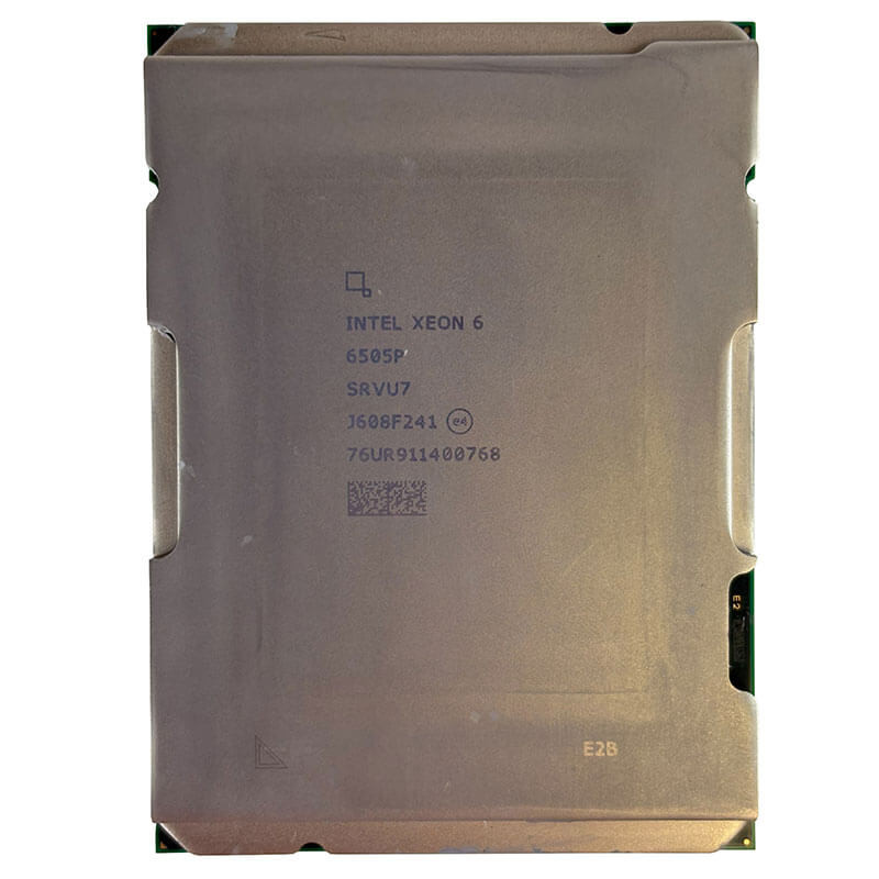 Intel Xeon 6505P Processor Front