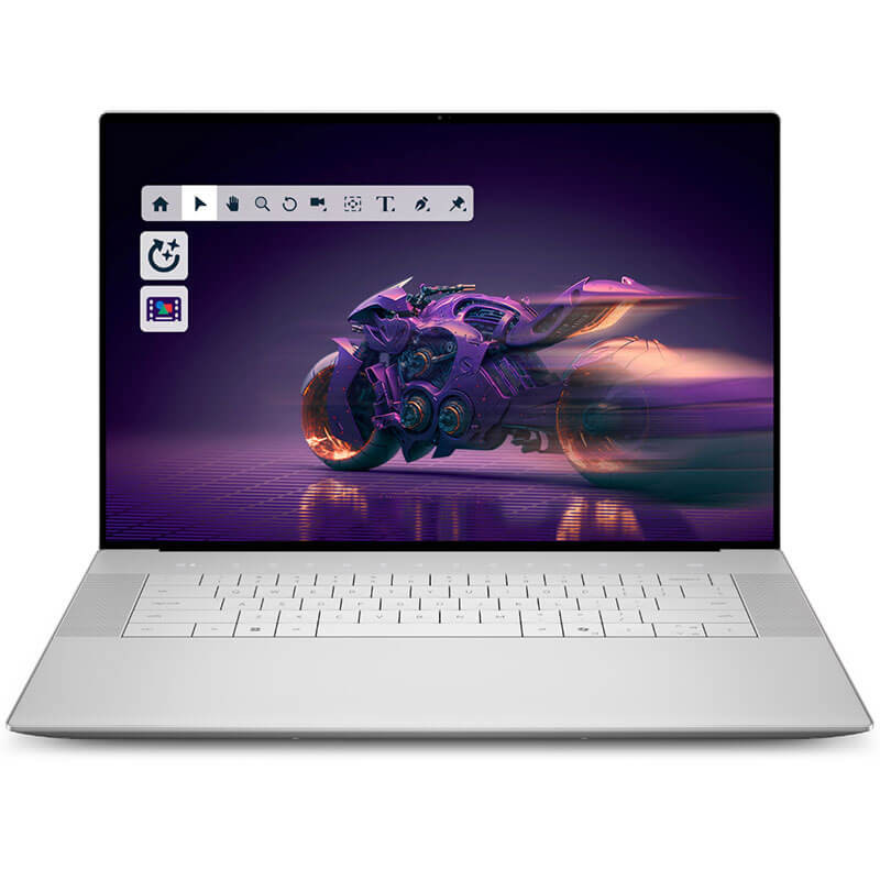 Dell XPS 16 DA16250 Laptop, Platinum, Intel Core Ultra 7 255H, 32GB RAM, 1TB SSD, 16.3" 1920x1200 WUXGA, 8GB Nvidia GeForce RTX 5060, Dell 3 YR WTY