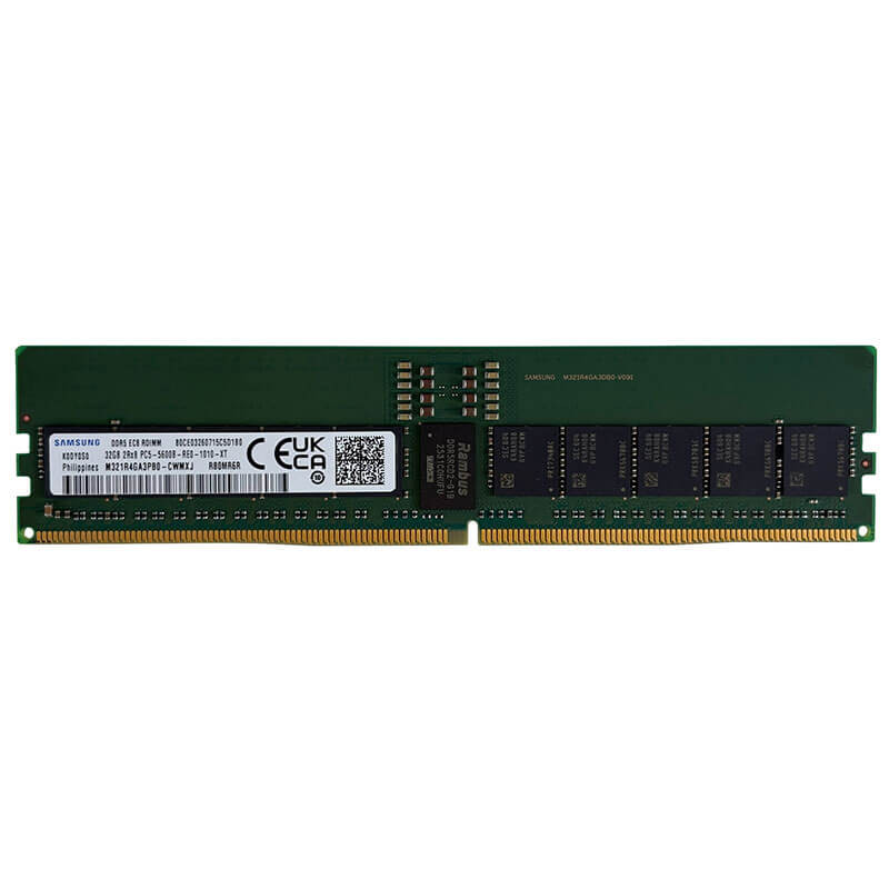 Samsung 32GB DDR5-5600MT/s ECC RDIMM Server Memory Front
