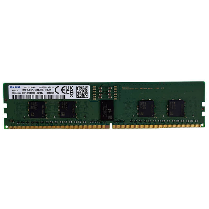 Samsung 16GB DDR5-5600MT/s ECC RDIMM Server Memory Front