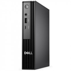 Dell Pro Micro QCM1250 Desktop, Black, Intel Core Ultra 5 235T, 16GB RAM, 512GB SSD, Dell 3 YR WTY
