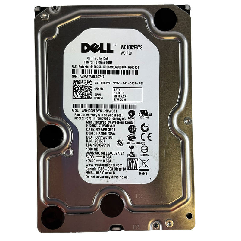 Dell / Western Digital RE3 1TB 7.2K SATA Front