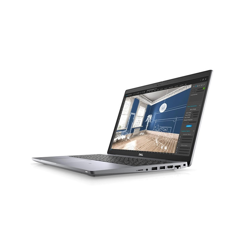 Dell Precision 15 3560 Mobile Workstation, Silver, Intel Core i5-1145G7, 8GB RAM, 512GB SSD, 15.6" 1920x1080 FHD, Dell 3 YR WTY