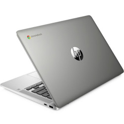 HP Chromebook 14A-na0007na, Silver, Intel Celeron N4000, 4GB RAM, 64GB eMMC, 14" 1920x1080 FHD, HP 1 YR WTY