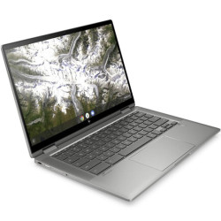HP Chromebook x360 14c-ca0004na, Silver, Intel Core i3-10110U, 8GB RAM, 128GB SSD, 14" 1366x768 HD, HP 1 YR WTY