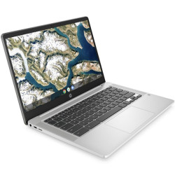 HP Chromebook 14A-na0028nl, Silver, Intel Pentium N5030, 8GB RAM, 128GB SSD, 14" 1366x768 HD, HP 1 YR WTY, Italian Keyboard