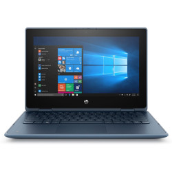 HP ProBook X360 11 G5 EE, Blue, Intel Celeron N4120, 4GB RAM, 128GB SSD, 11.6" 1366x768 HD, HP 1 YR WTY