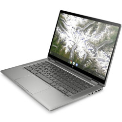 HP Chromebook x360 14c-ca0004na, Silver, Intel Core i3-10110U, 8GB RAM, 128GB SSD, 14" 1366x768 HD, HP 1 YR WTY