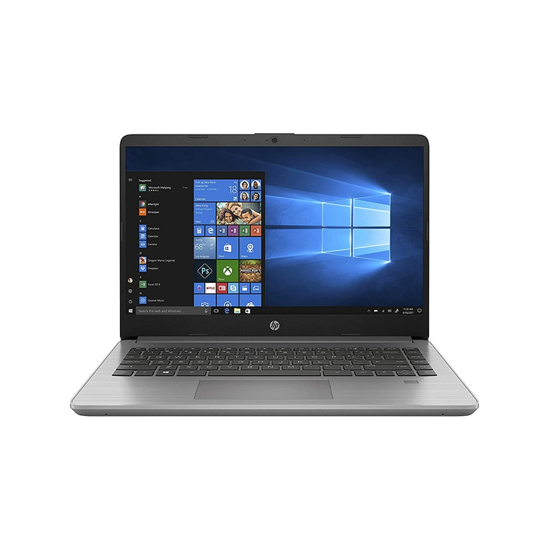 HP 340S G7 Notebook PC, Silver, Intel Core i7-1065G7, 8GB RAM, 512GB SSD, 14.0" 1920x1080 FHD, HP 1 YR WTY, Italian Keyboard