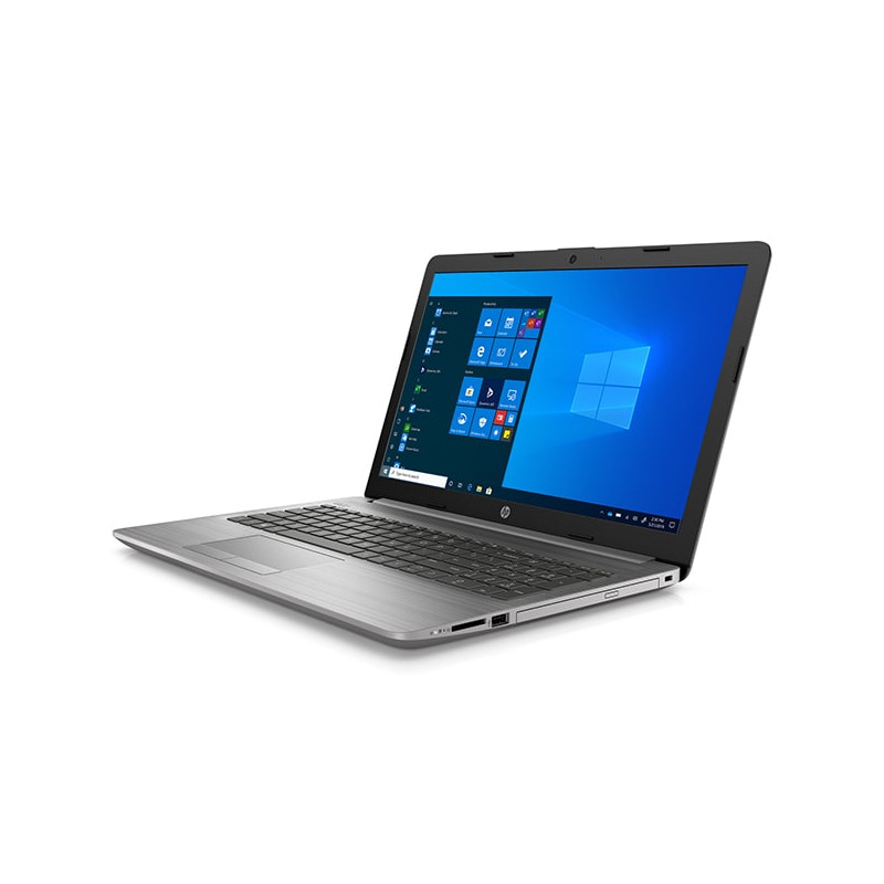 HP 250 G7 Notebook PC, Silver, Intel Core i7-1065G7, 8GB RAM, 256GB SSD, 15.6" 1920x1080 FHD, DVD-RW, HP 1 YR WTY, Italian Keyboard