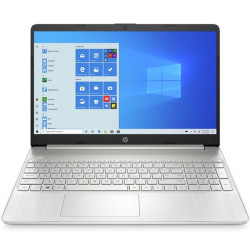 HP 15s-fq1004nl Laptop, Silver, Intel Core i5-1035G1, 12GB RAM, 512GB SSD, 15.6" 1920x1080 FHD, HP 1 YR WTY, Italian Keyboard