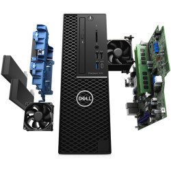 Dell Precision Tower 3431 Small Form Workstation, Intel Core i5-9500, 8GB RAM, 256GB SSD, DVD-RW, Dell 3 YR WTY