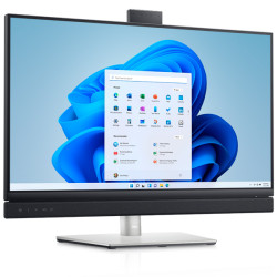 Dell 27 C2722DE Video Conferencing Monitor with Speakers, 27" 2560x1440 QHD, 16:9, IPS, Anti-Glare, HDMI/DP/USB-C/USB/RJ45, Multi-Adjustable Stand, EuroPC 1 YR WTY