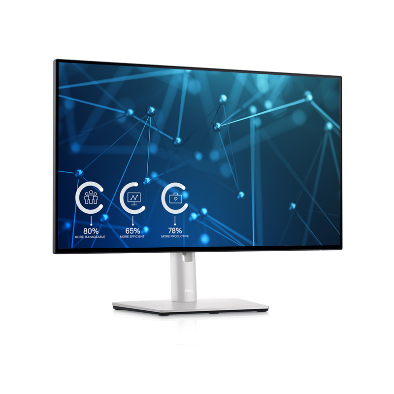 Dell UltraSharp 24 U2422H Monitor, 23.8" 1920x1080 FHD, 16:9, IPS, Anti-Glare, DisplayPort/HDMI/USB-C/USB, Multi-Adjustable Stand, EuroPC 1 YR WTY