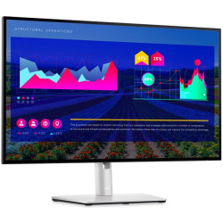 Dell U2722D 27 UltraSharp Monitor, 27" 2560x1440 WQHD, 16:9, LED-backlit, 1x HDMI, 2x DisplayPort, 2x USB 3.2 Type-C, 3x USB 3.2, EuroPC 1 YR WTY