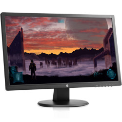 HP 24o 24" Monitor, 1920 x 1080 Full HD, 16:9, TN Anti-Glare, 1ms, VGA, DVI, HDMI, Tilt-adjustable Stand, HP 2 YR WTY