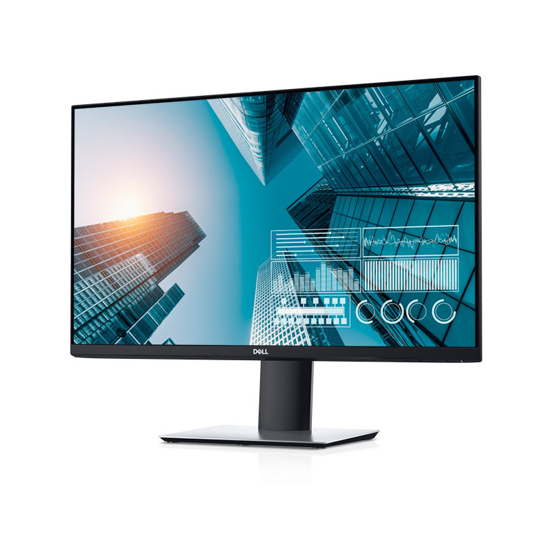 Dell P2719H 27" Professional Monitor, Full HD 1920 x 1080, IPS Anti-Glare, 16.9, 5ms, HDMI, VGA, DisplayPort, Multi-Adjustable Stand, EuroPC 1 YR WTY