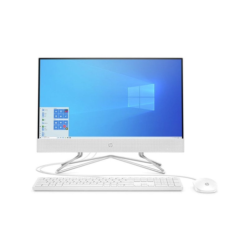 HP 22-df0018na All-in-one, White, AMD Ryzen 3 3250U, 4GB RAM, 256GB SSD, 21.5" 1920x1080 FHD, HP 1 YR WTY