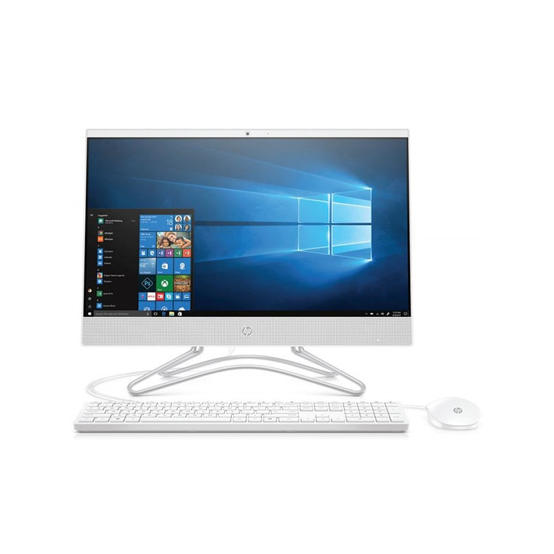 HP 24-f0081nl All-in-one, White, Intel Core i5-9400T, 8GB RAM, 256GB SSD, 23.8" 1920x1080 FHD, DVD-RW, HP 1 YR WTY, Italian Keyboard