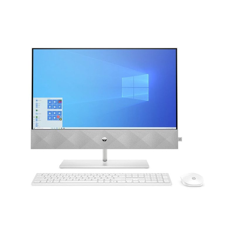 HP Pavilion 24-k0012na All-in-one, White, AMD Ryzen 7 4800H, 16GB RAM, 512GB SSD, 23.8" 1920x1080 FHD, HP 1 YR WTY