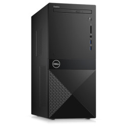 Dell Vostro 3671 Desktop Tower, Intel Core i3-9100, 4GB RAM, 1TB SATA, DVD-RW, Dell 3 YR WTY