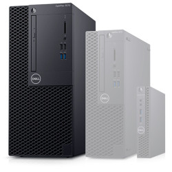 Dell OptiPlex 3070 Mini Tower, Intel Core i5-9500, 8GB RAM, 256GB SSD, DVD-RW, Dell 3 YR WTY, German Keyboard