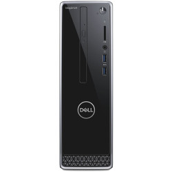 Dell Inspiron 3470 Mini Desktop, Black/Silver Trim, Intel Core i3-9100, 4GB RAM, 1TB SATA, DVD-RW, Dell 1 YR WTY