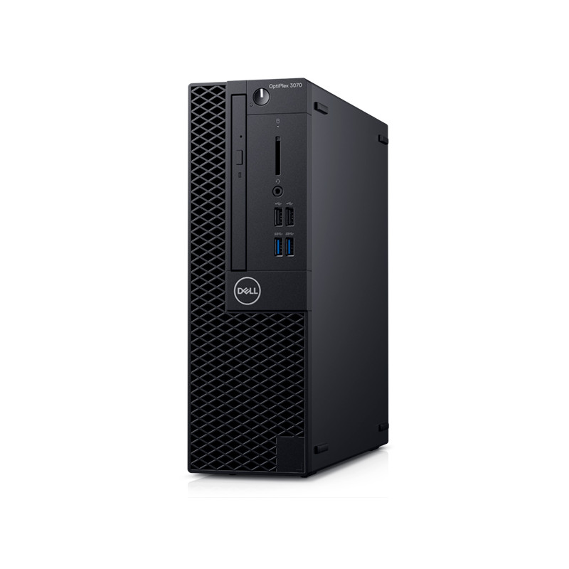 Dell OptiPlex 3070 Small Form Factor PC, Intel Core i3-9100, 8GB RAM, 256GB SSD, DVD-RW, Dell 3 YR WTY