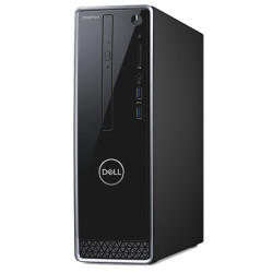 Dell Inspiron 3470 Mini Desktop, Black/Silver Trim, Intel Core i5-9400, 8GB RAM, 1TB SATA, DVD-RW, Dell 1 YR WTY