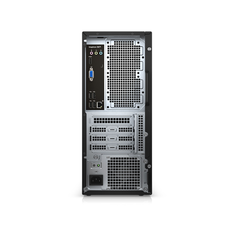 Dell Inspiron 3671 Desktop, Intel Core i7-9700, 8GB RAM, 256GB SSD+1TB SATA, 4GB NVIDIA GeForce GTX 1650, DVD-RW, Dell 1 YR WTY