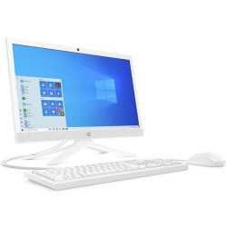 HP 21-b0001na All-in-one, White, Intel Celeron J4025, 4GB RAM, 256GB SSD, HP 1 YR WTY