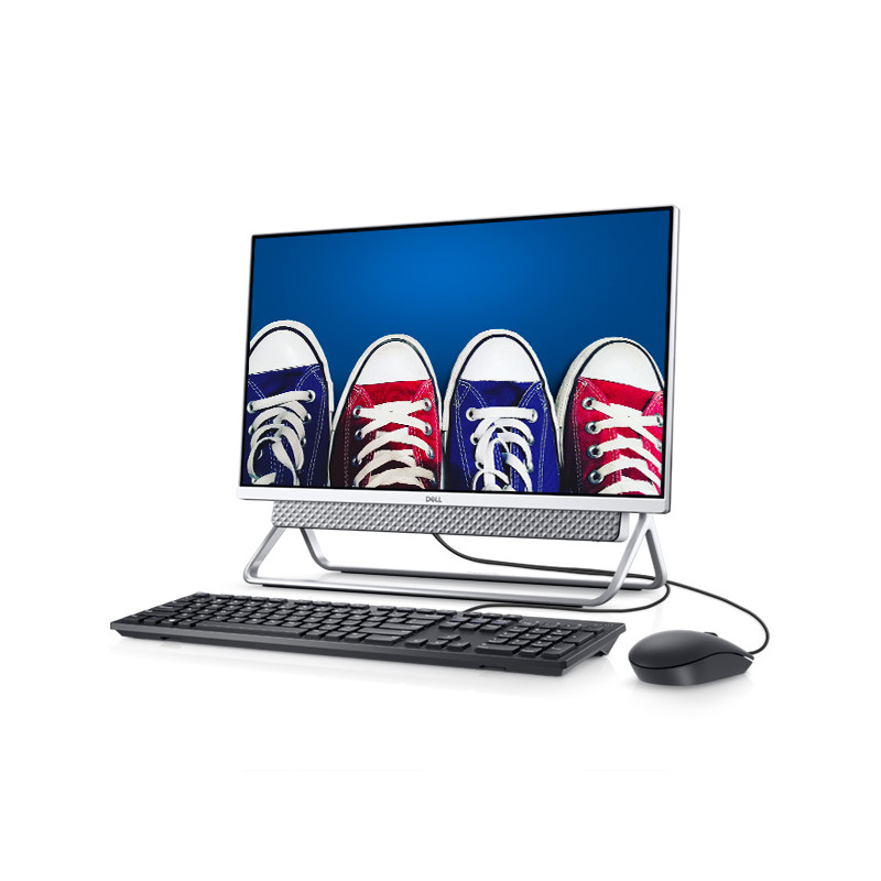 Dell Inspiron 24 5490 All-in-one, Silver, Intel Core i3-10110U, 8GB RAM, 256GB SSD, 23.8" 1920x1080 FHD, Dell 1 YR WTY