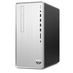 HP Pavilion TP01-1010na Desktop, Silver, Intel Core i7-10700, 16GB RAM, 256GB SSD+2TB SATA, DVD-RW, HP 1 YR WTY