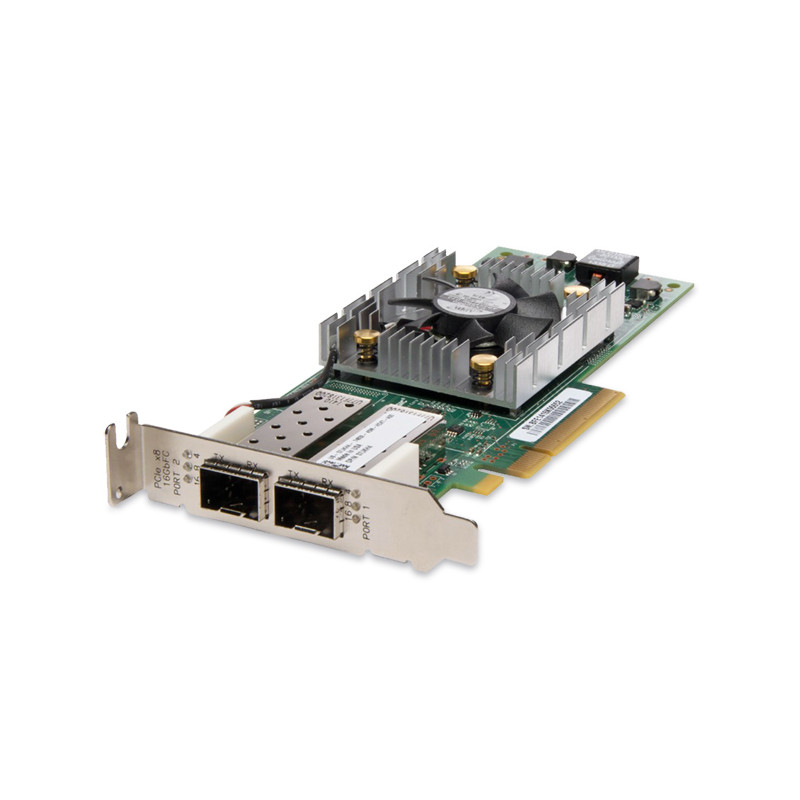 Dell QLogic QLE2662L Dual-Port 16GB Fibre Channel Adapter, Half Height, PCIe, D P/N: 03PCN3 / 3PCN3