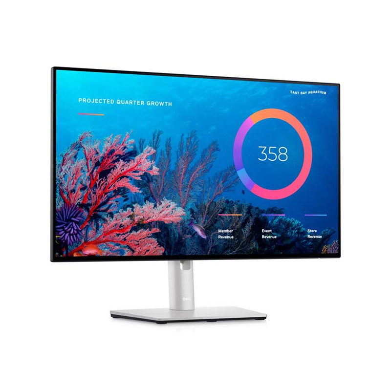 Dell U2422HE 24 Ultrasharp Monitor, 23.8" 1920x1080 FHD,  LED-backlit, 1x HDMI, 2x DP, 2x USB-C 3.2, 4x USB 3.2, 1x RJ45, EuroPC 1 YR WTY